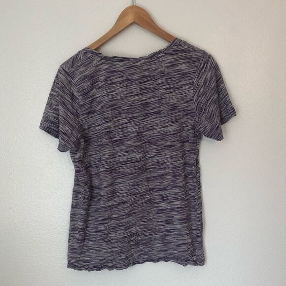 CREATIVE APPAREL UW Washington Huskies V Neck Marled T-Shirt Size XL - Picture 2 of 15